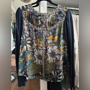 Floral Print Women's Top